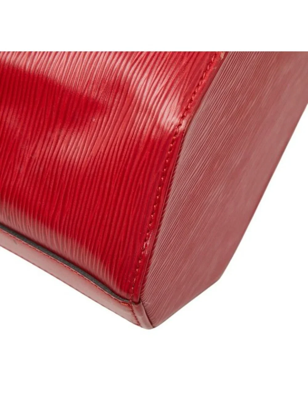 Louis Vuitton Epi Sac Depaul GM Shoulder Bag Castilian Red Leather